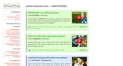 Desktop Screenshot of anton.maurovic.com
